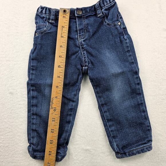 Infant Toddler Outfit Size 12 mos Mayoral Lined Jeans Baby Starters Bodysuit - Picture 16 of 16